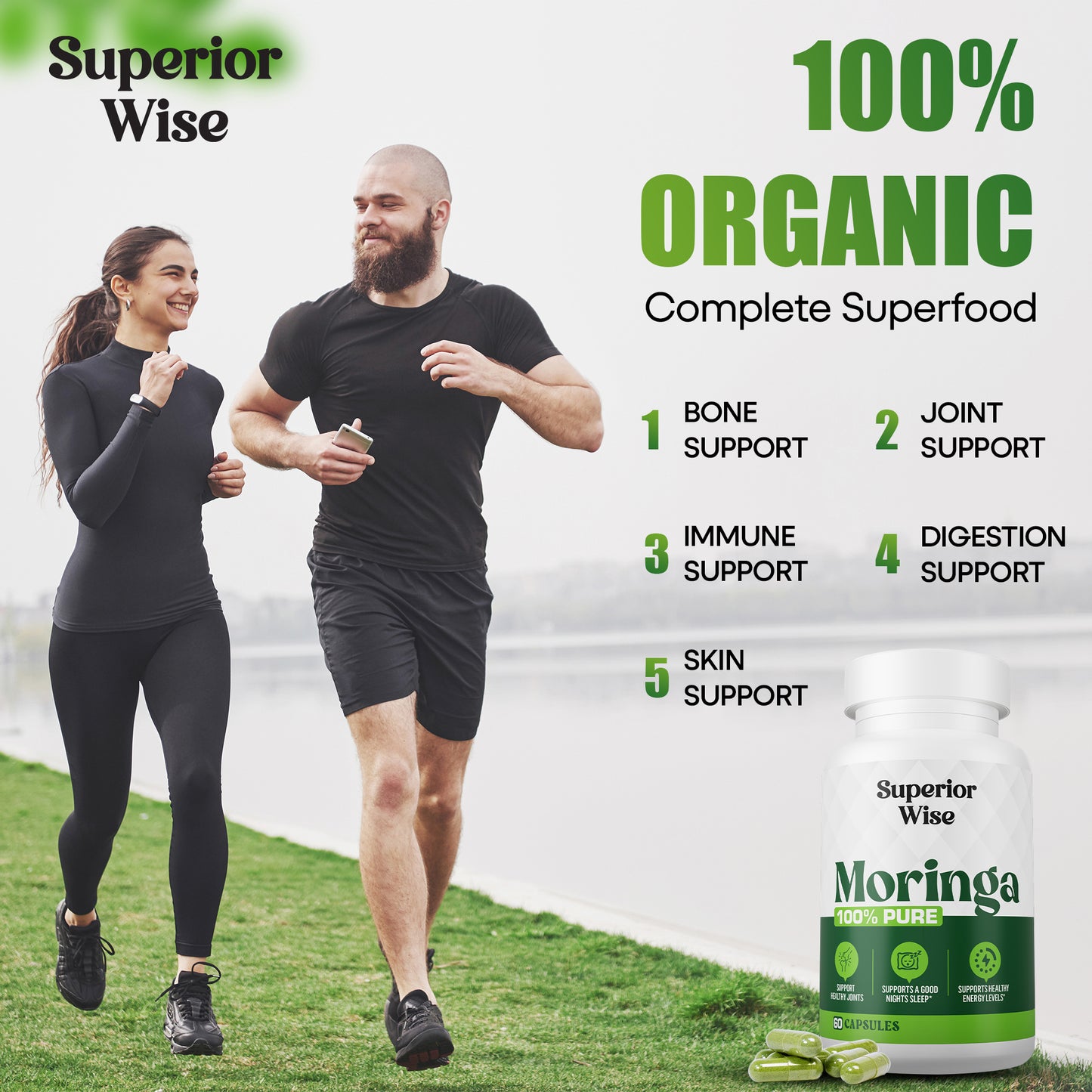 Superior Wise Moringa Capsules